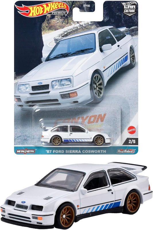 1:64 Ford Sierra RS Cosworth, 1987, , Car Culture Canyon Warriors, Hot Wheels, HKC54