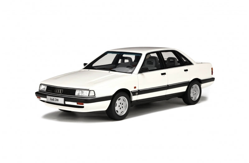 Audi 200 20V, 1989, hvid, Ottomobile, OT408, lukket model – HAPPYCARS.DK