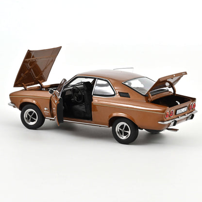 1:18 Opel Manta A, 1970, Bronzemetallic, Norev 183624, åben model