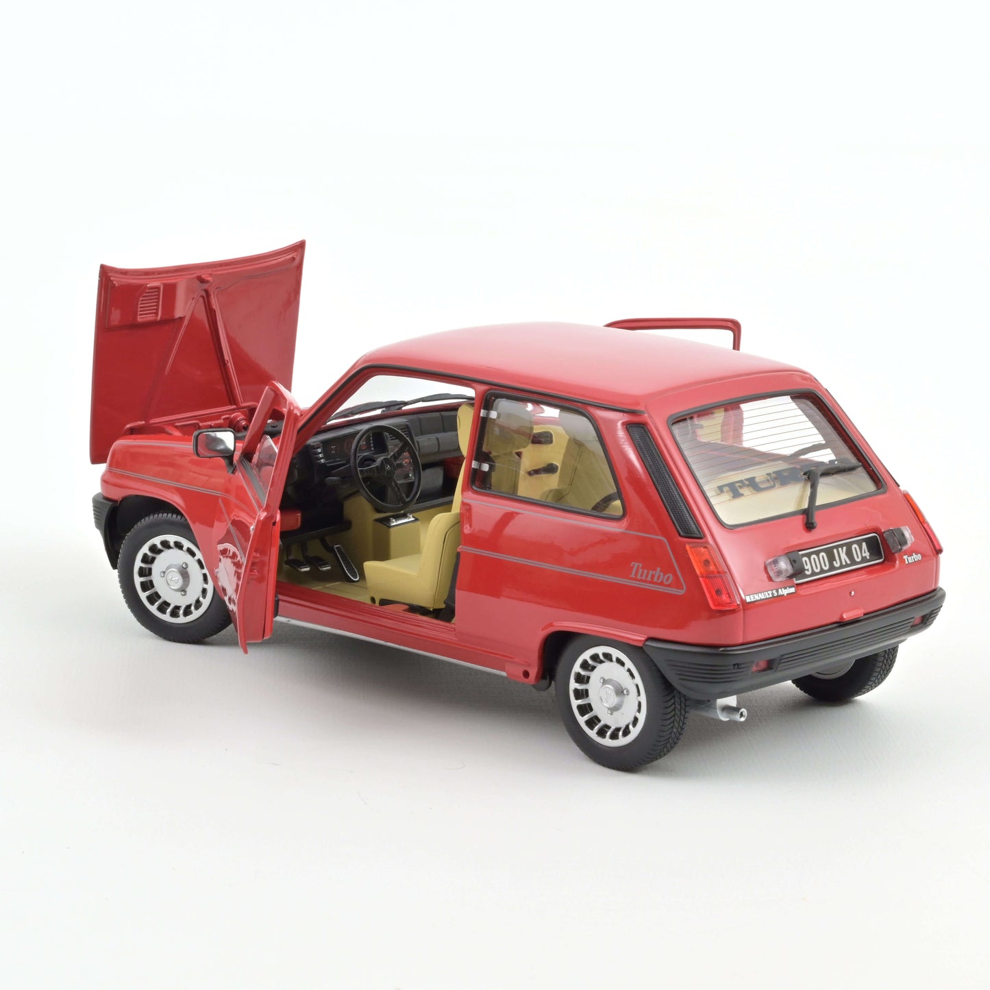 1:18 Renault 5 Alpine Turbo, rød, Norev 185243, åben model