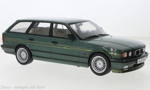 1:18 BMW Alpina B10 4.6 Touring E34, mørkegrønmetallic, MCG, lukket model