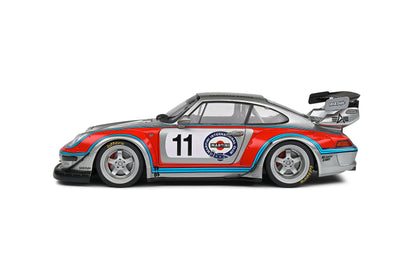 1:18 RWB Bodykit Porsche 911, #11 Martini Racing Livery, Solido 1808502, delvis åben model