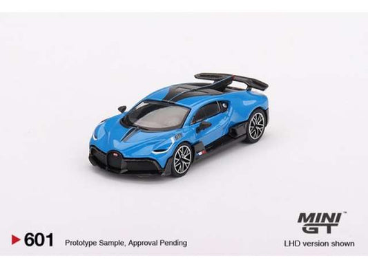 1:64 Bugatti Divo, Blue Bugatti, MiniGT