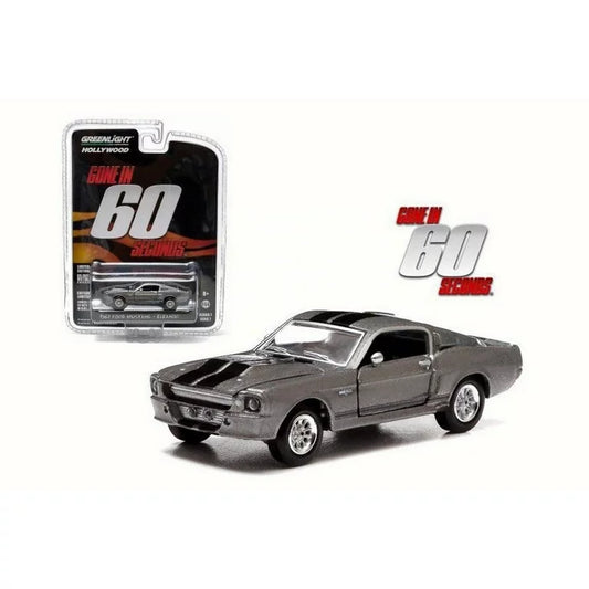1:64 Ford Mustang Shelby GT500, Eleanor, 1967, Filmbil Gone in 60 seconds, Greenlight