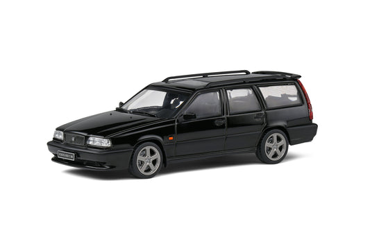 1:43 Volvo 850 T5-R 2.3i 20V Turbo st.car, 1995, sort, Solido, 4310603