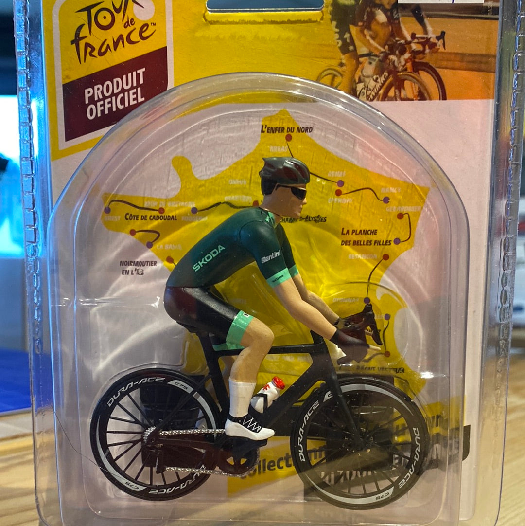 1:18 Cyklist, Tour de France, den grønne trøje, Solido 1809909