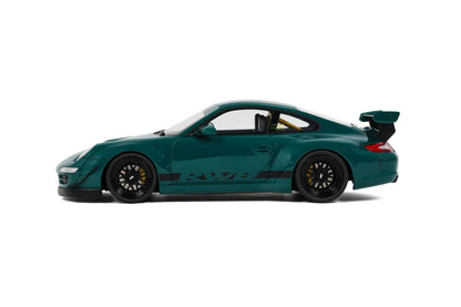 1:18 Porsche RWB Bodykit Syunkashuto, 2023, grøn, GT896 GT Spirit, lukket model, limited