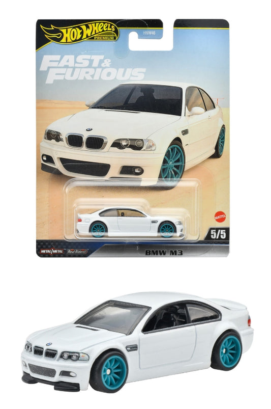 1:64 BMW M3 E46, Fast & The Furious, Hot Wheels HYP70