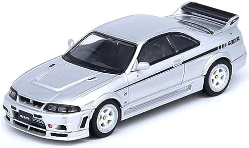 1:64 Nissan Skyline GT-R (R33) Nismo 400R, Sonic sølvmetallic, Inno64