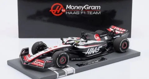 1:18 Haas F1 FW23 Moneygram Haas, #20 Kevin Magnussen 2023, Minichamps 117230120