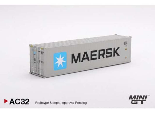 1:64 40FT container, tør container, Maersk, MiniGT