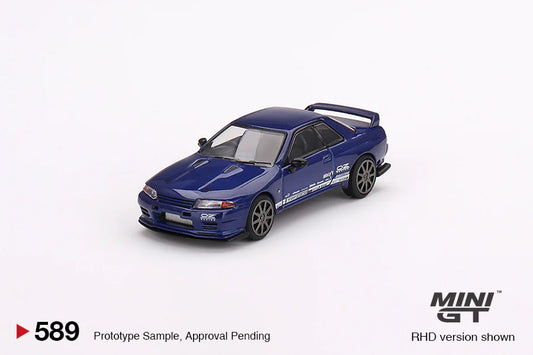 1:64 Nissan Skyline GT-R R32 Top Secret, 1994, højrestyret, MiniGT