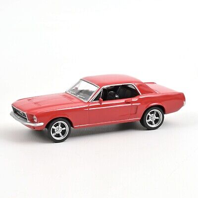 1:43 Ford Mustang, 1968, rød, JET CAR, Norev, lukket model