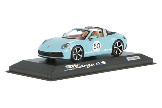 1:43 Porsche 911 (992) Targa 4S #50 Heritage Edition, Minichamps, Icons of Cool, limited 2.000 stk.