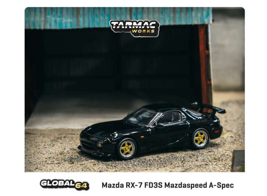 1:64 Mazda RX-7 FD3S Mazdaspeed A Spec, Brilliantsort, Tarmac