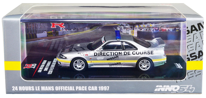 1:64 Nissan Skyline GT-R (R33), 1997, 24 Hours Le Mans Pace Car, Inno64