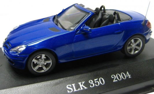 1:43 Mercedes-Benz 350 SLK R171, 2004, blå, Atlas, lukket model
