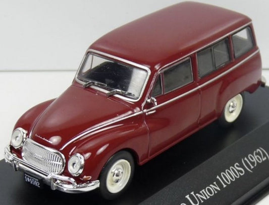 1:43 Auto Union UNIVERSAL 1000S 1962, rød, Atlas, lukket model