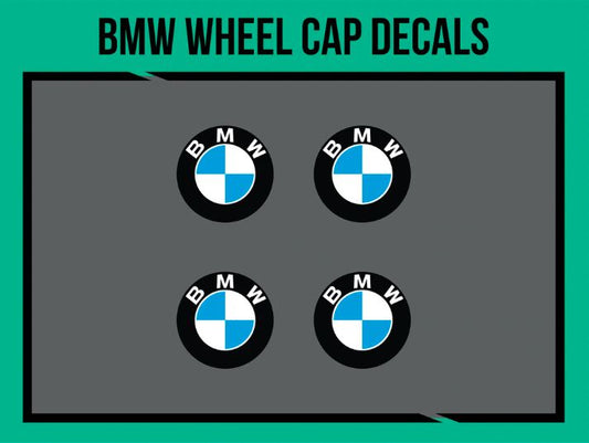 BMW Wheel Center Cap Decal, tuning