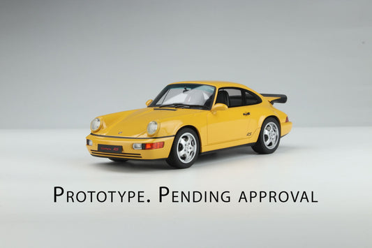 1:18 Porsche 964 RS America, gul, GT Spirit, GT385, lukket model, limited (lev. oktober 2022)