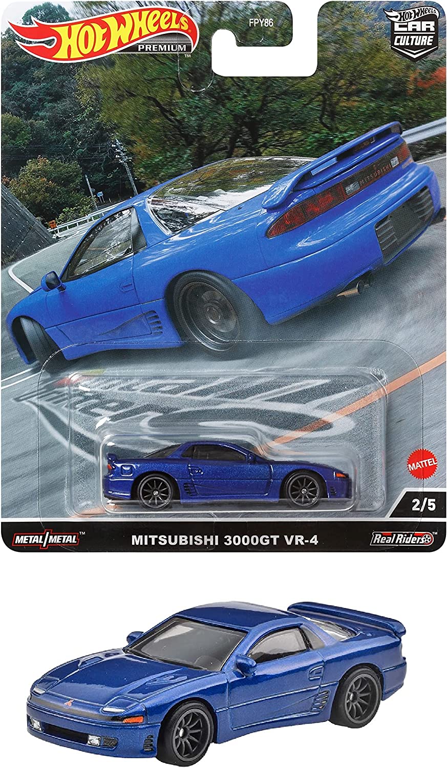 1:64 Mitsubishi 3000 GT VR-4, Hot Wheels, HCJ98