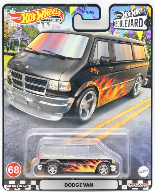 1:64 Dodge Van, Hot Wheels HKF15, Boulevard Series