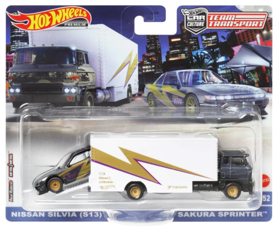 1:64 Sakura Sprinter Truck & Nissan Silvia S13, Hot Wheels HKF41