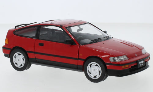 1:24 Honda CR-X, rød, højrestyret, WhiteBox, delvis åben model