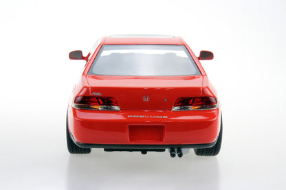1:18 Honda Prelude Coupé, 1997, rød, LS Collectibles, lukket model, limited 250 stk.