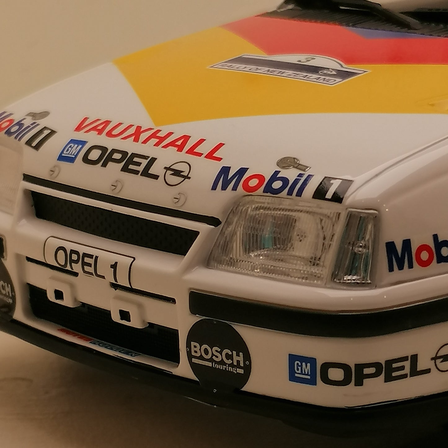 1:18 Opel Kadett GSI Gr. A #3 Rally New Zealand, 1988, S.Haider/F.Hinterleitner, Ottomobile, OT915, limited 2.500 stk., lukket model