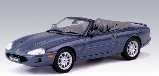 1:43 Jaguar XKR cabriolet, blåmetallic, AutoArt 53702