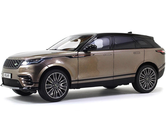 1:18 Land Rover Range Rover Velar First Edition, 2018, brunmetallic LCD Models LCD18003BR, åben model, limited