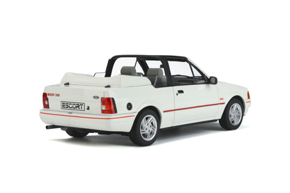 1:18 Ford Escort MK4 XR3i Cabriolet, hvid, 1986, Ottomobile, OT398, lukket model, limited