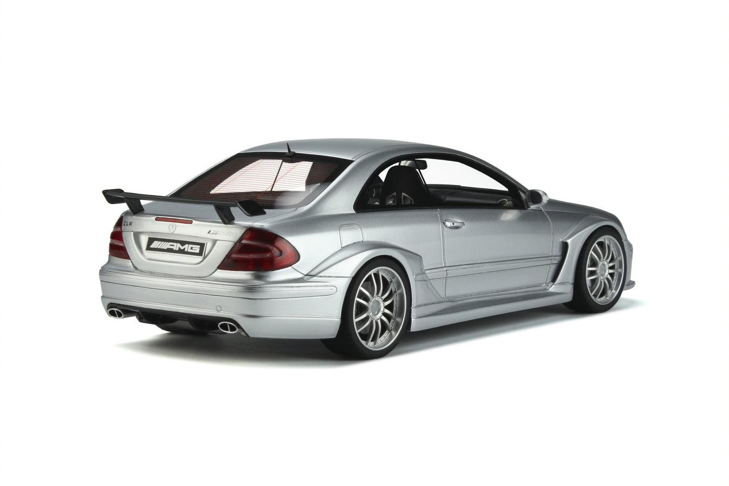 1:18 Mercedes-Benz CLK DTM, C209, 2004, sølvmetallic, Ottomobile, OT895, lukket model, limited 2.500 stk.