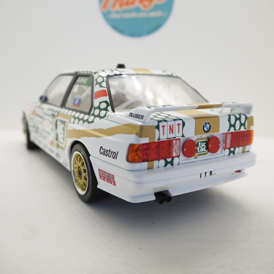 1:18 BMW M3 E30 Team Tic Tac, Solido, hvid