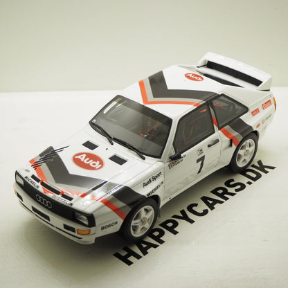 1:18 Audi Quattro Sport, #7 Rally Rikes Peak 1984, Ottomobile OT591, lukket model, limited 2.000 stk.