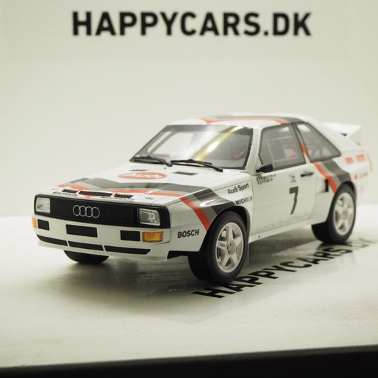 1:18 Audi Quattro Sport, #7 Rally Rikes Peak 1984, Ottomobile OT591, lukket model, limited 2.000 stk.