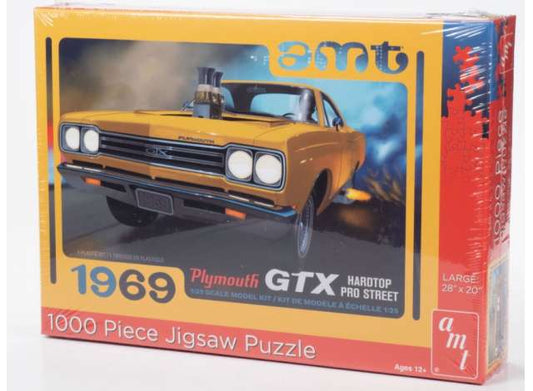 Puzzlespil, Plymouth GTX Hardtop PS 1969, 1.000 brikker