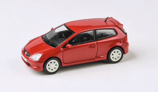 1:64 Honda Civic Type R EP3,  2001,Milano Red, Para64