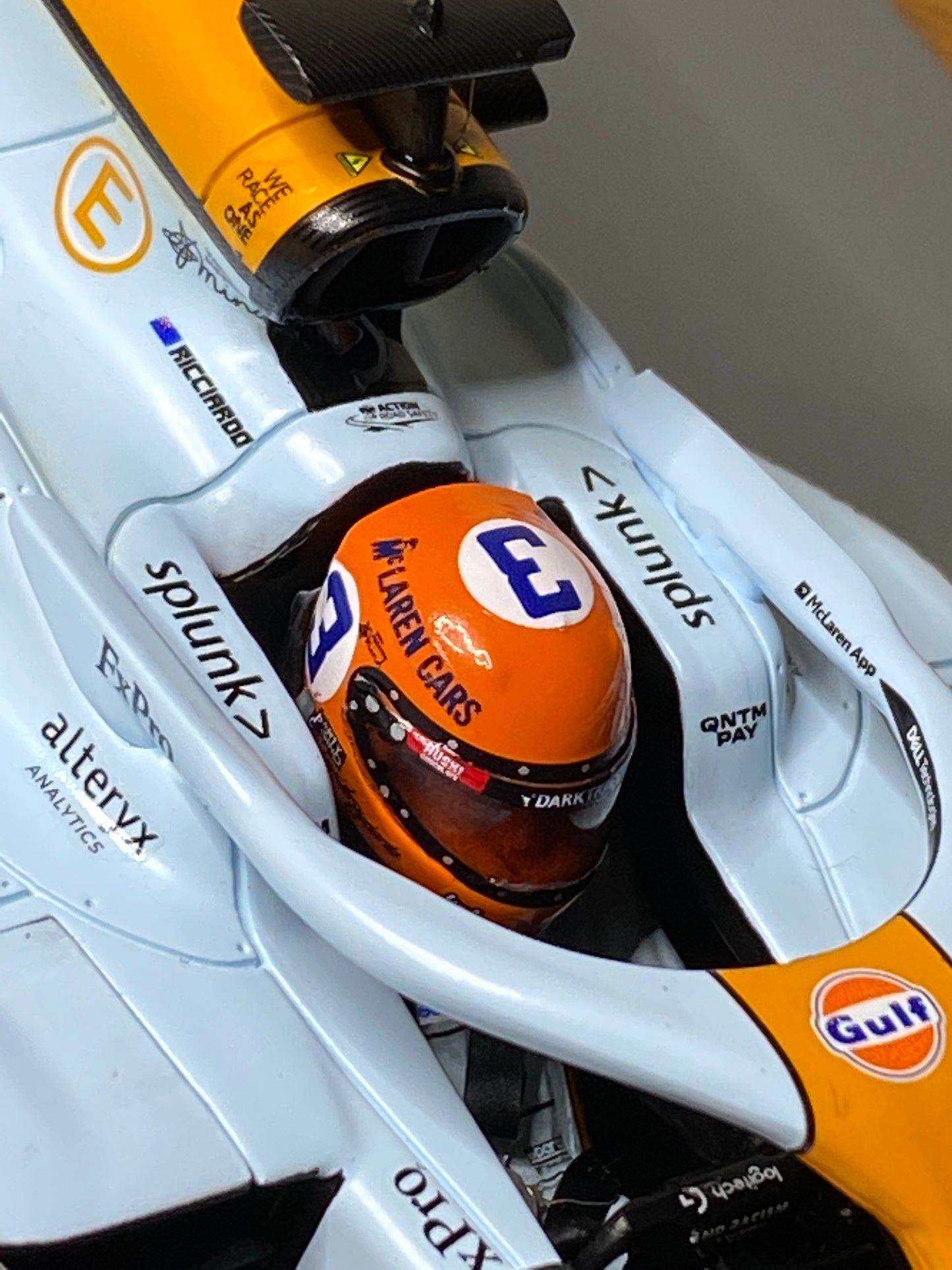1:18 McLaren MCL35M, 2021, Daniel Ricciardo Monaco GP F1 Model, Spark 18s596, Motorsport, limited