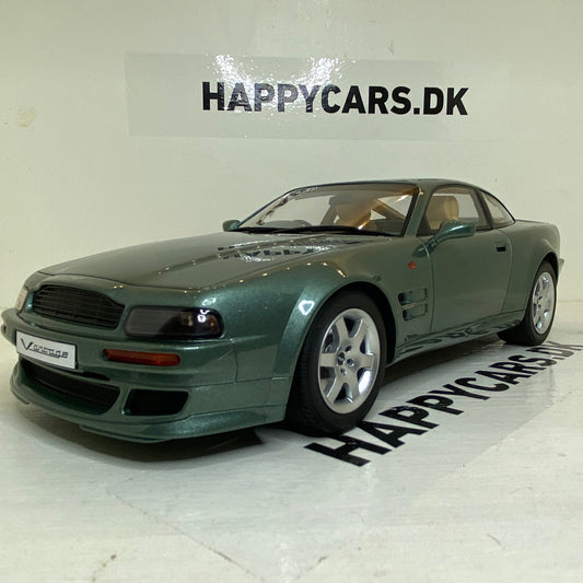 1:18 Aston Martin V8 Vantage, grønmetallic,GT345, GT Spirit, limited, lukket model
