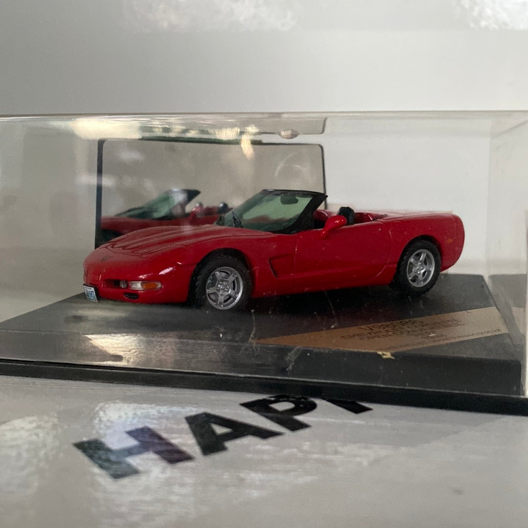 1:43 Chevrolet Corvette cabriolet, 1998, rød, Vitesse